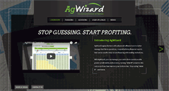 Desktop Screenshot of agwizard.com