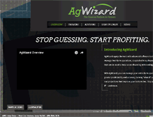 Tablet Screenshot of agwizard.com